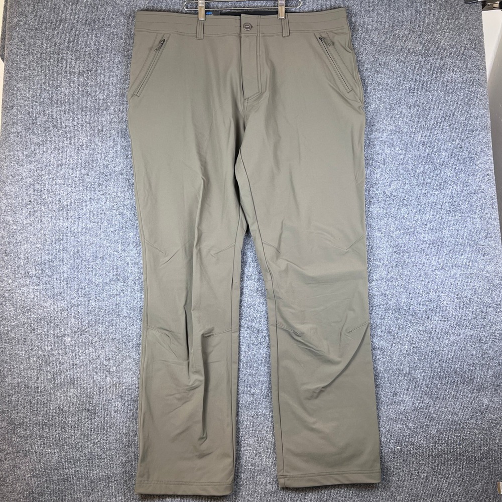 Kuhl Transcendr Pants Mens 42x34 Klassik Fit Softshell Hiking Pants Brown NWT - Picture 2 of 8